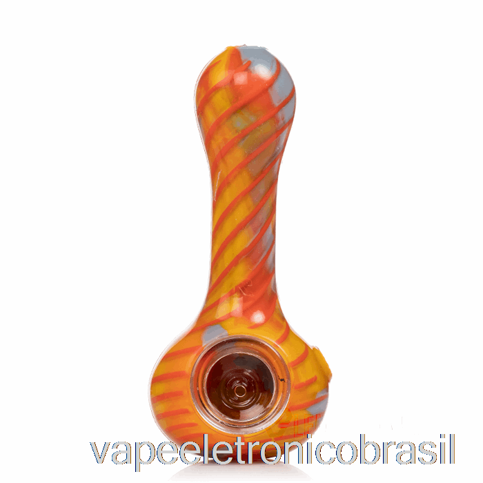 Vape Vaporesso Eyce Oraflex Espiral Colher De Silicone Deserto (cinza/laranja/sunglow)